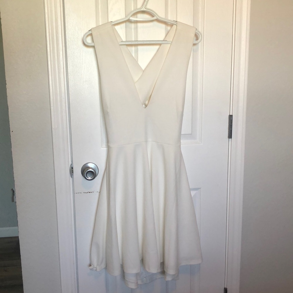 White Windsor dress